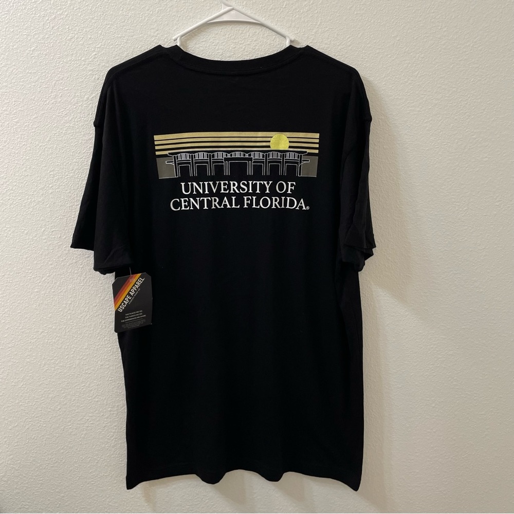 USCAPE University of central Florida shirt ucf milican hall shirt black nwt